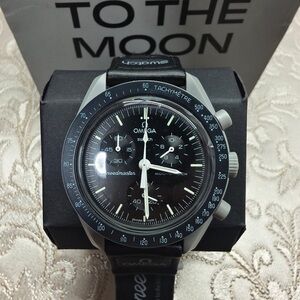 Swatch X Omega Moonswatch Mission To The Moon Watch